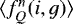 $\langle f_Q^n(i,g) \rangle$