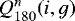 $Q^n_{180}(i,g)$