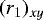 $(r_1)_{xy}$