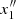 $ x_1^{\prime\prime} $