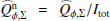 $ \widehat{Q}_{\phi,\Sigma}^{\mathrm{n}}=\widehat{Q}_{\phi,\Sigma}/I_{\mathrm{tot}} $