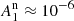$ A_1^{\rm n} \approx 10^{-6} $