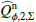 $ \widehat{Q}_{\phi,2,\Sigma}^{\mathrm{n}} $