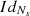 $ Id_{N_s} $
