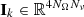 $ \mathbf{I}_k\in\mathbb R^{4N_\Omega N_\nu} $