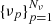 $ \{\nu_p\}_{p=1}^{N_{\nu}} $
