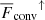$ {\overline{F}_{\text{conv}}}^\uparrow $