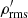 $ \rho^\prime_{\rm rms} $