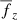 $ \overline{f}_z $