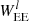 $ W^l_{\rm EE} $