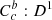 $ C^b_c:D^1 $