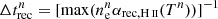 $ \Delta t_{\mathrm{rec}}^n = [\max(n_{\mathrm{e}}^n \alpha_{\mathrm{rec},{{\mathrm{H}\,\textsc{ii}}}}(T^n))]^{-1} $