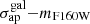$ \sigma_{\mathrm{ap}}^{\mathrm{gal}}{-}m_{\mathrm{F160W}} $