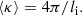 $$ \begin{aligned} {\langle \kappa \rangle } = {4\pi /l_{\rm i}}. \end{aligned} $$