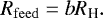\begin{equation*}R_{\mathrm{feed}}=bR_{\textrm{H}}.\end{equation*}