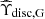 $ \widehat{\Upsilon}_{\mathrm{disc,G}} $