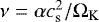 $\nu=\alpha c_{\textrm{s}}^2/\Omega_{\mathrm{K}}$
