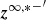 $ {{\boldsymbol{z}^{\infty,*}}^- }^\prime $