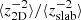 $ \langle {z^{-2}_{\mathrm{2D}} } \rangle/ \langle {z^{-2}_{\mathrm{slab}} } \rangle $