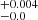 $ ^{+0.004}_{-0.0} $