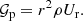 $$ \begin{aligned} {\mathcal{G} }_{\rm p}=r^2\rho U_{\rm r}. \end{aligned} $$
