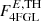 $ F^{E,\mathrm{TH}}_{4\rm FGL} $