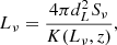 $$ \begin{aligned} L_\nu =\frac{4\pi d_L^2 S_\nu }{K(L_\nu ,z)}, \end{aligned} $$