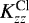 $K_{zz}^{\textrm{Cl}}$