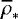 $\overline{\rho}_{\ast}$