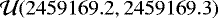 $\mathcal{U}(2459169.2,2459169.3)$