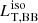 $ L^{\mathrm{iso}}_{\mathrm{T,BB}} $