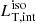 $ L^{\mathrm{iso}}_{\mathrm{T,int}} $