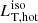 $ L^{\mathrm{iso}}_{\mathrm{T, hot}} $