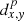 $ d_{x,{\it y}}^p $