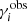 $ \gamma_i^{\rm obs} $