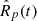 $ \hat{R}_p(t) $
