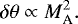 \begin{equation*}\delta \theta \propto M_{\textrm{A}}^{2}.\end{equation*}