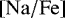 ${\left[\mathrm{Na}/\mathrm{Fe}\right]}{}$