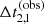 $ \Delta t_{2,1}^{(\mathrm{obs})} $