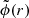 $ \tilde{\phi}(r) $
