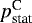 $p_{\textrm{stat}}^{\textrm{C}}$