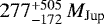 $277_{-172}^{+505}\,M_{\textrm{Jup}}$