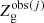 $ Z_{\mathrm{g}}^{\mathrm{obs}(j)} $
