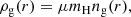 $$ \begin{aligned} \rho _{\rm g}(r) = \mu m_{\mathrm{H}} n_{\rm g}(r), \end{aligned} $$