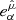 $ e_{\alpha}^{{\hat{\mu}}} $