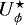 $U^{\star}_{\phi}$