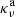 $ \kappa_\nu^{\rm a} $