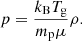 $$ \begin{aligned}&p = \frac{k_{\rm B} T_{\rm g}}{m_{\rm p}\mu }\rho . \end{aligned} $$