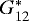 $G_{12}^*$
