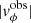 $ \vert{\it v}_\phi^{\rm obs}\vert $